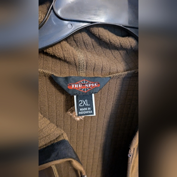 Mens Tru-Spec quarter zip hoodie - Picture 4 of 6